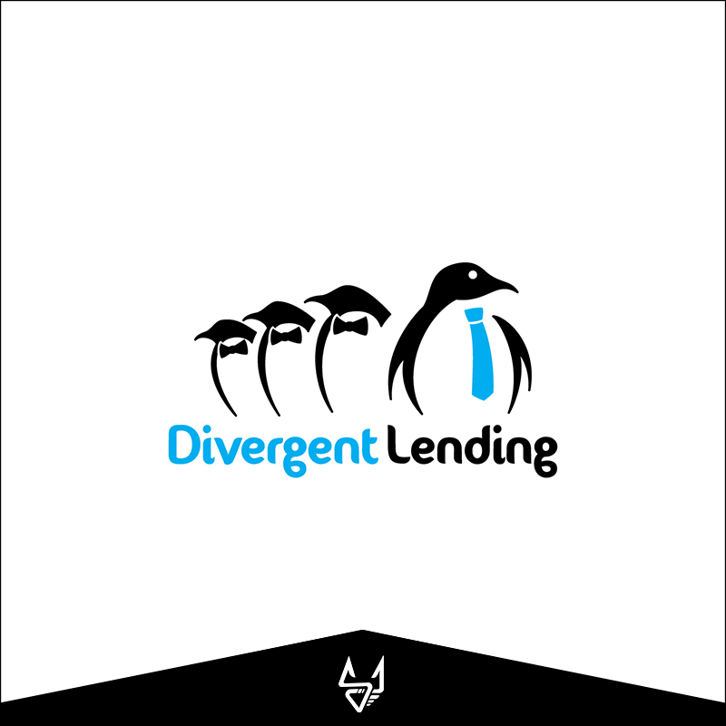 logo divergent lending.